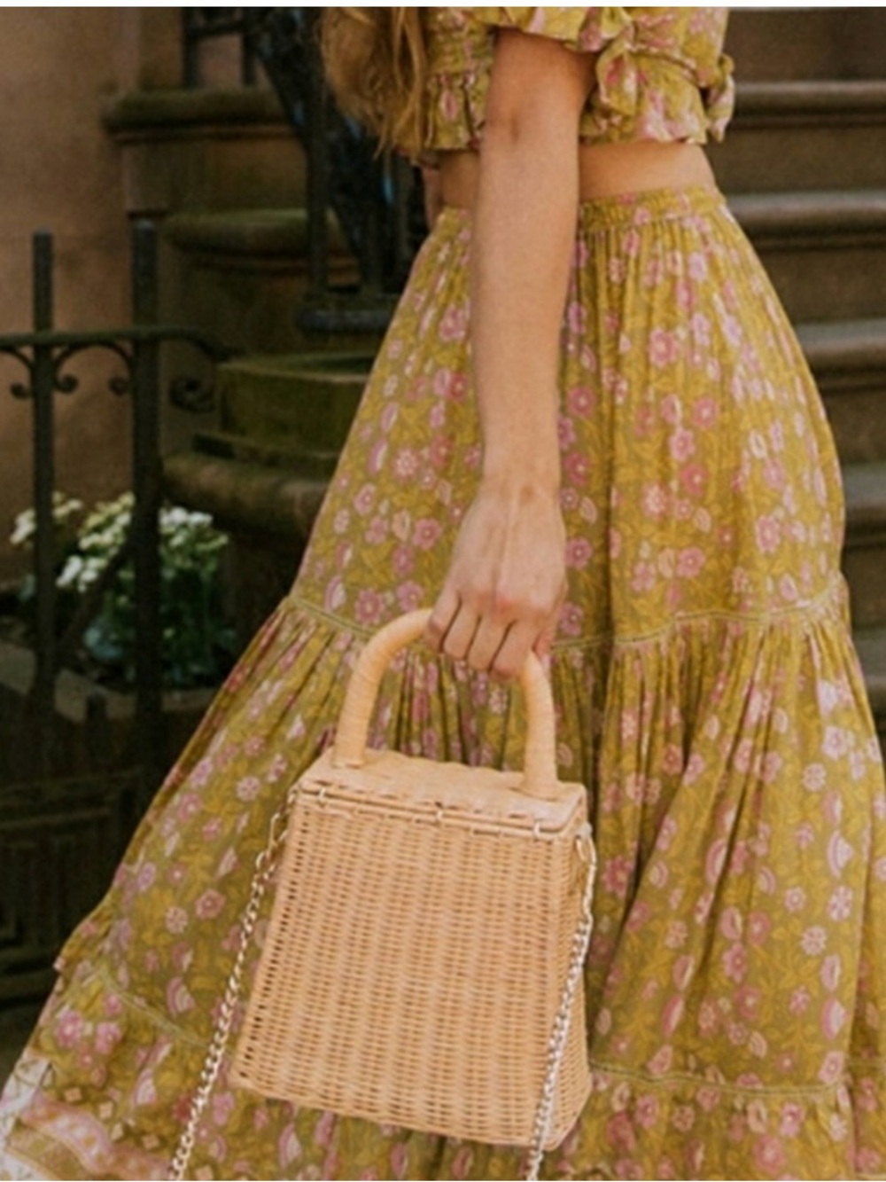 Spell & Gypsy -Dahlia Maxi Skirt - Bronze - Picture 2 of 8
